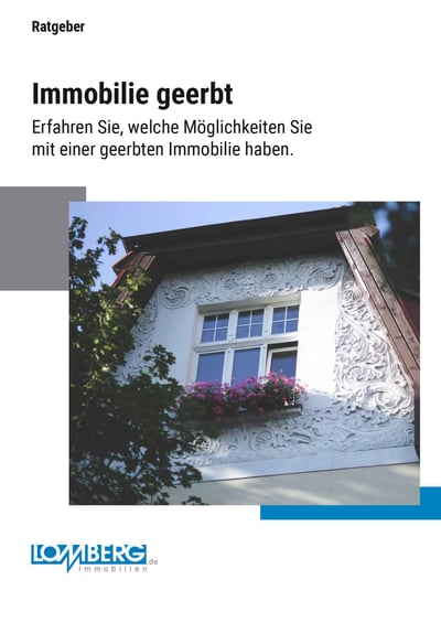 Cover für Immobilie geerbt