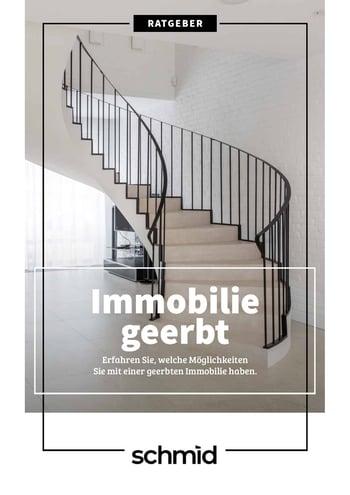 Cover für Immobilie geerbt