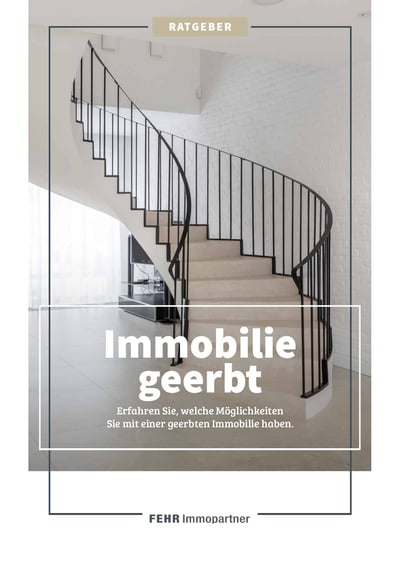 Cover für Immobilie geerbt