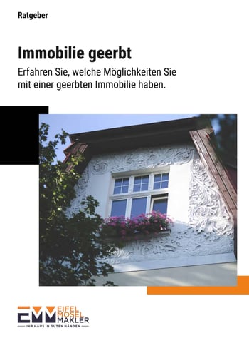 Cover für Immobilie geerbt