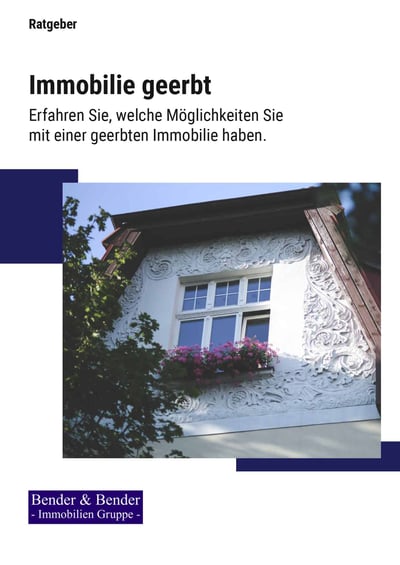 Cover für Immobilie geerbt