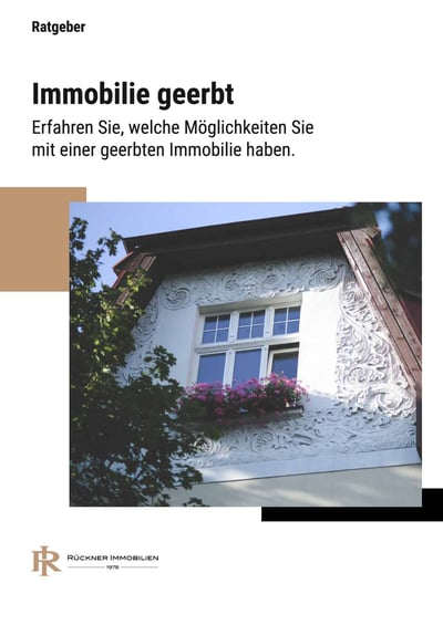 Cover für Immobilie geerbt