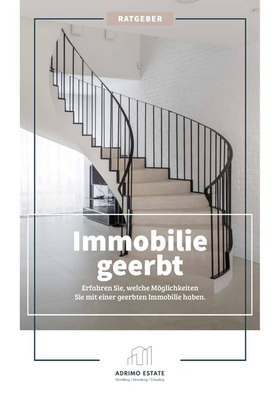 Cover für Immobilie geerbt