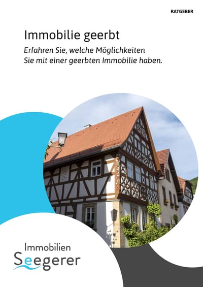 Cover für Immobilie geerbt