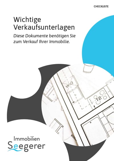 Cover für Wichtige Unterlagen für den Verkauf der Immobilie