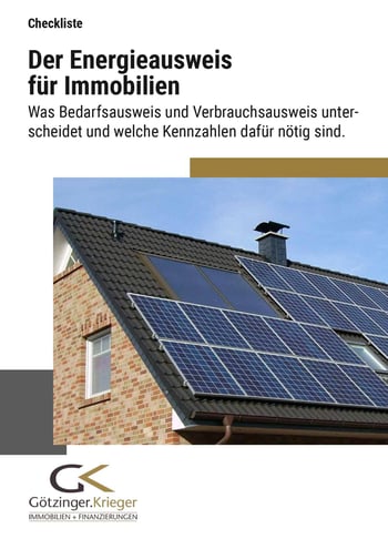 Cover für Verbrauchsorientierter Energieausweis