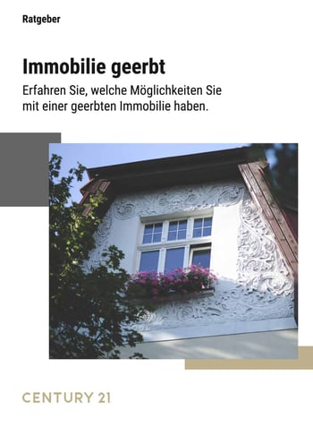 Cover für Immobilie geerbt