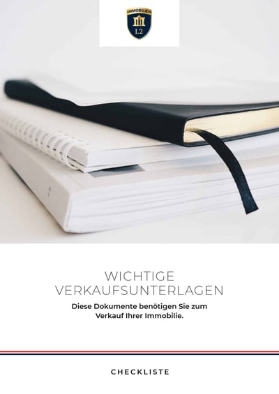 Cover für Wichtige Unterlagen für den Verkauf der Immobilie