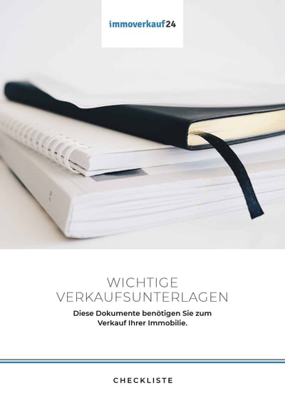 Cover für Wichtige Unterlagen für den Verkauf der Immobilie