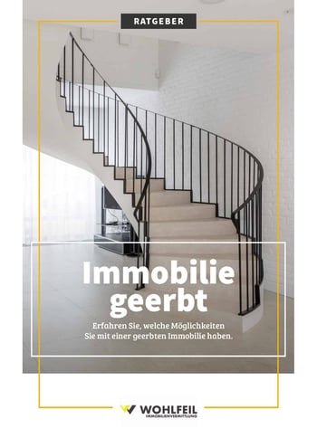 Cover für Immobilie geerbt