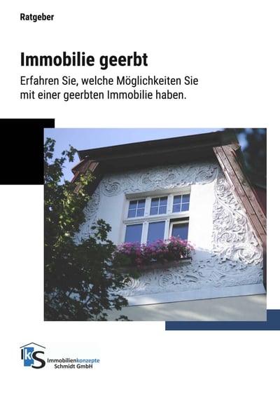 Cover für Immobilie geerbt