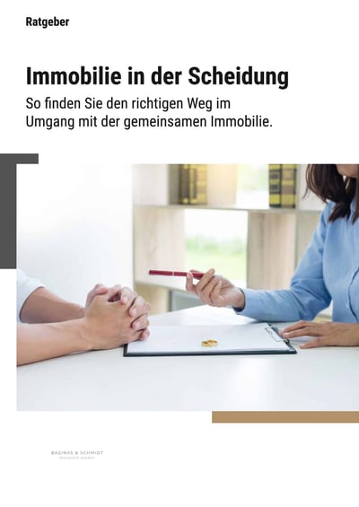 Cover für Immobilie in der Scheidung