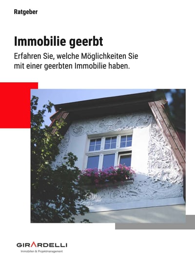 Cover für Immobilie geerbt