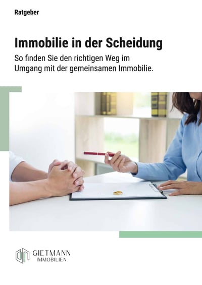 Cover für Immobilie in der Scheidung