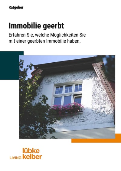 Cover für Immobilie geerbt