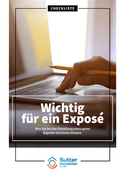 Cover für Was für ein gutes Exposé wichtig ist