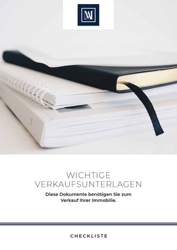Cover für Wichtige Unterlagen für den Verkauf der Immobilie