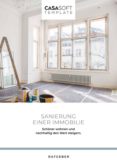 Cover für Sanierung einer Immobilie