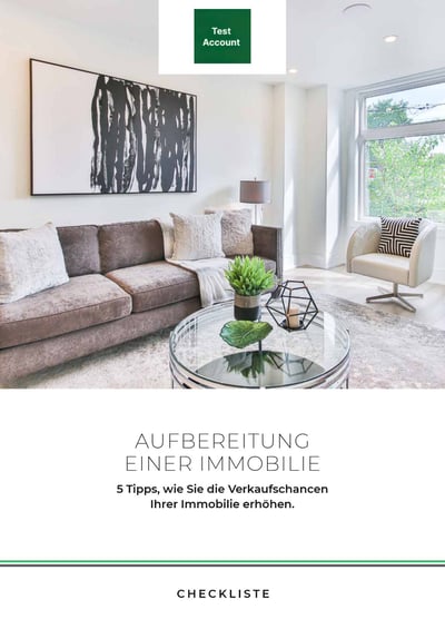 Cover für Aufbereitung der Immobilie