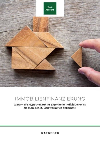 Cover für Immobilienfinanzierung