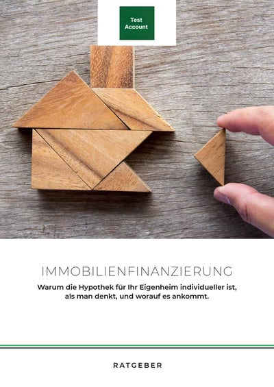 Cover für Immobilienfinanzierung