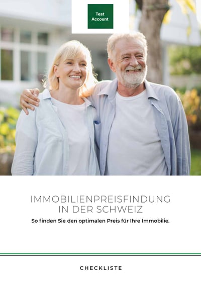 Cover für Immobilienpreisfindung in der Schweiz