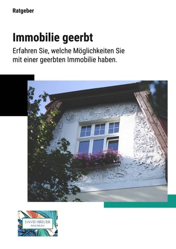 Cover für Immobilie geerbt