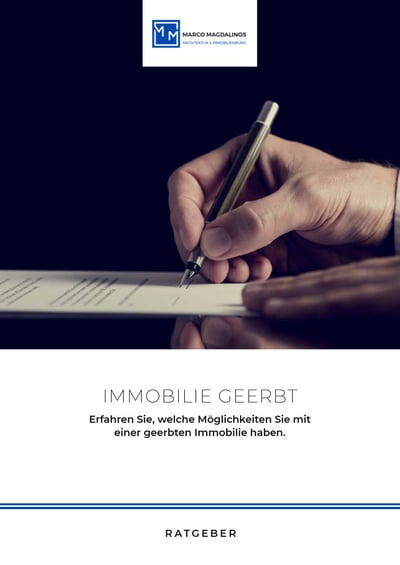 Cover für Immobilie geerbt