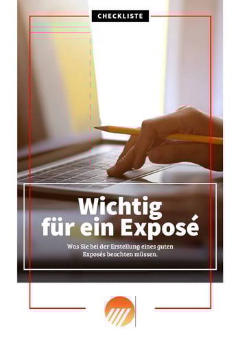 Cover für Was für ein gutes Exposé wichtig ist