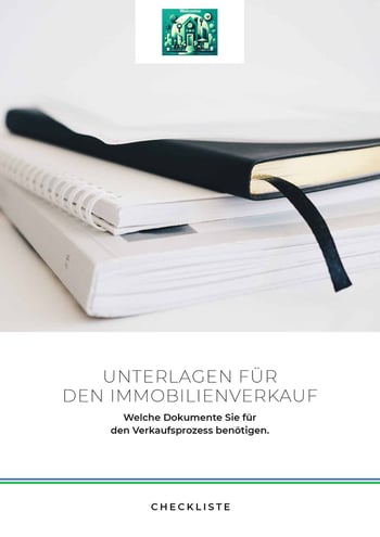 Cover für Wichtige Unterlagen für den Verkauf der Immobilie