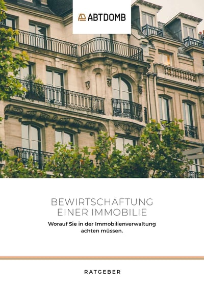 Cover für Bewirtschaftung einer Immobilie