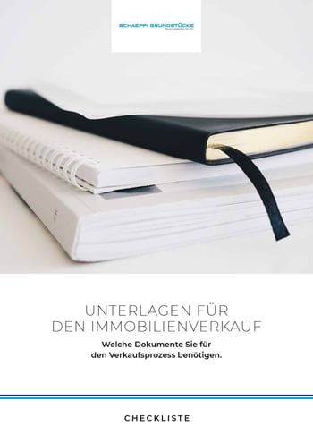 Cover für Wichtige Unterlagen für den Verkauf der Immobilie