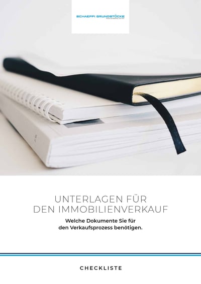 Cover für Wichtige Unterlagen für den Verkauf der Immobilie