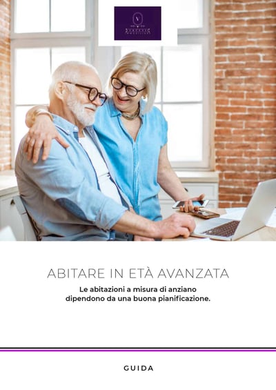 Copertina per Abitare nella terza età