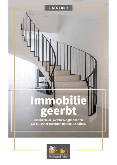 Cover für Immobilie geerbt