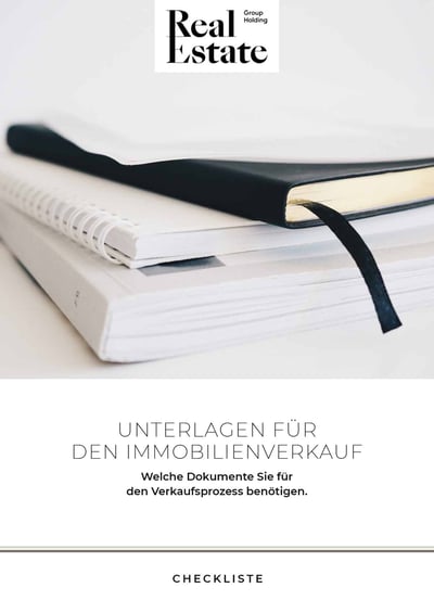 Cover für Wichtige Unterlagen für den Verkauf der Immobilie