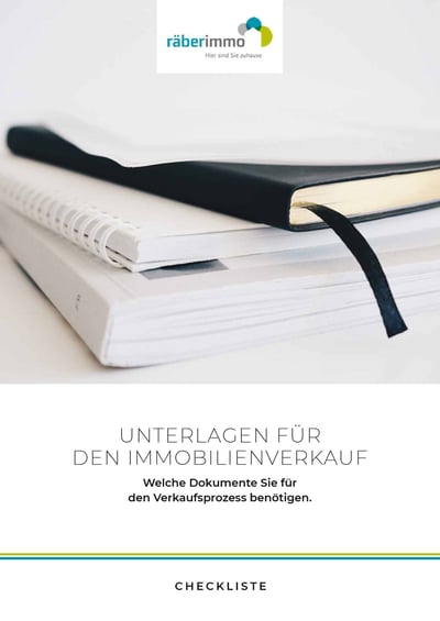 Cover für Wichtige Unterlagen für den Verkauf der Immobilie