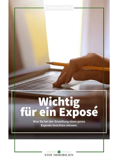 Cover für Was für ein gutes Exposé wichtig ist