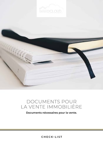 Couverture pour Documents nécessaires pour la vente
