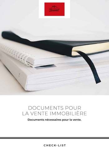 Couverture pour Documents nécessaires pour la vente