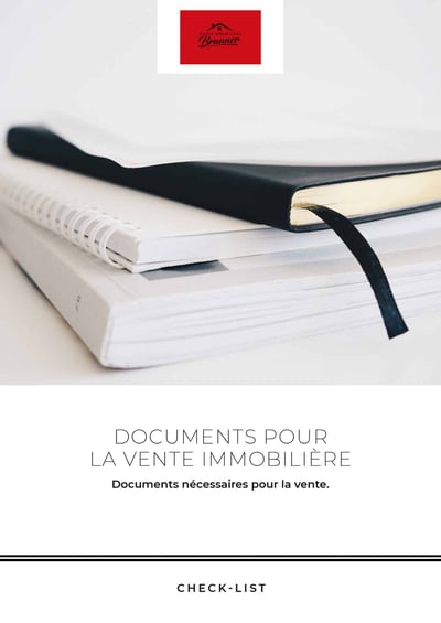 Couverture pour Documents nécessaires pour la vente