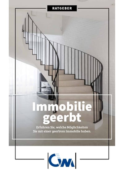 Cover für Immobilie geerbt