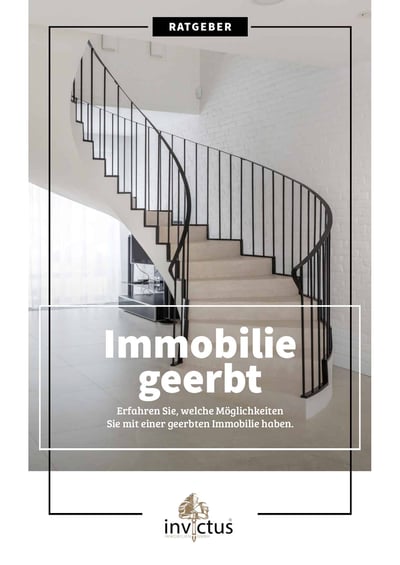 Cover für Immobilie geerbt