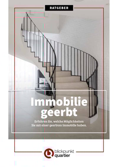 Cover für Immobilie geerbt