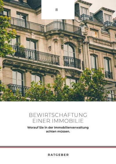 Cover für Bewirtschaftung einer Immobilie