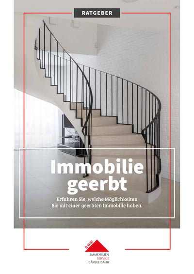 Cover für Immobilie geerbt