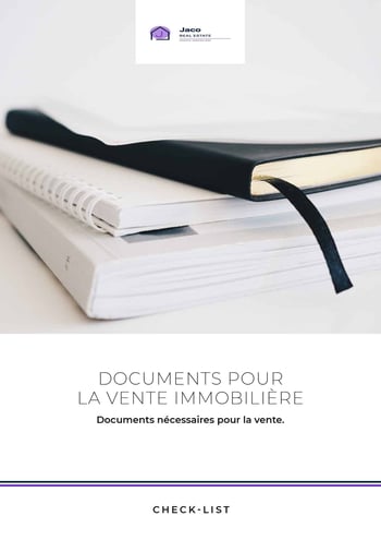 Couverture pour Documents nécessaires pour la vente