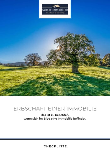 Cover für Erbschaft einer Immobilie