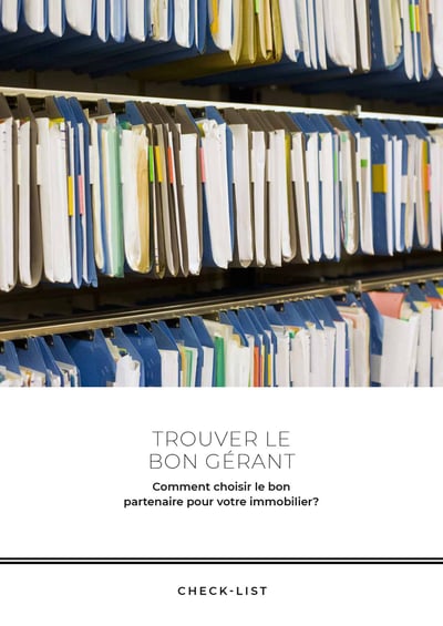Couverture pour Trouver le bon gérant immobilier