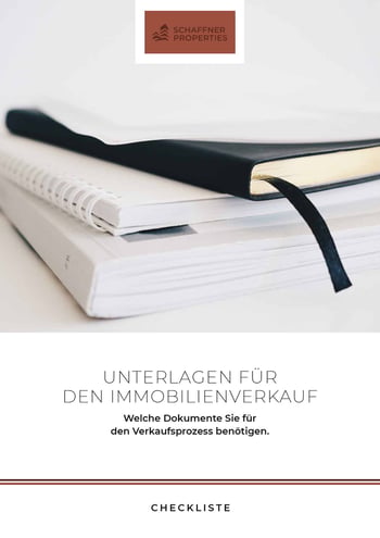 Cover für Wichtige Unterlagen für den Verkauf der Immobilie